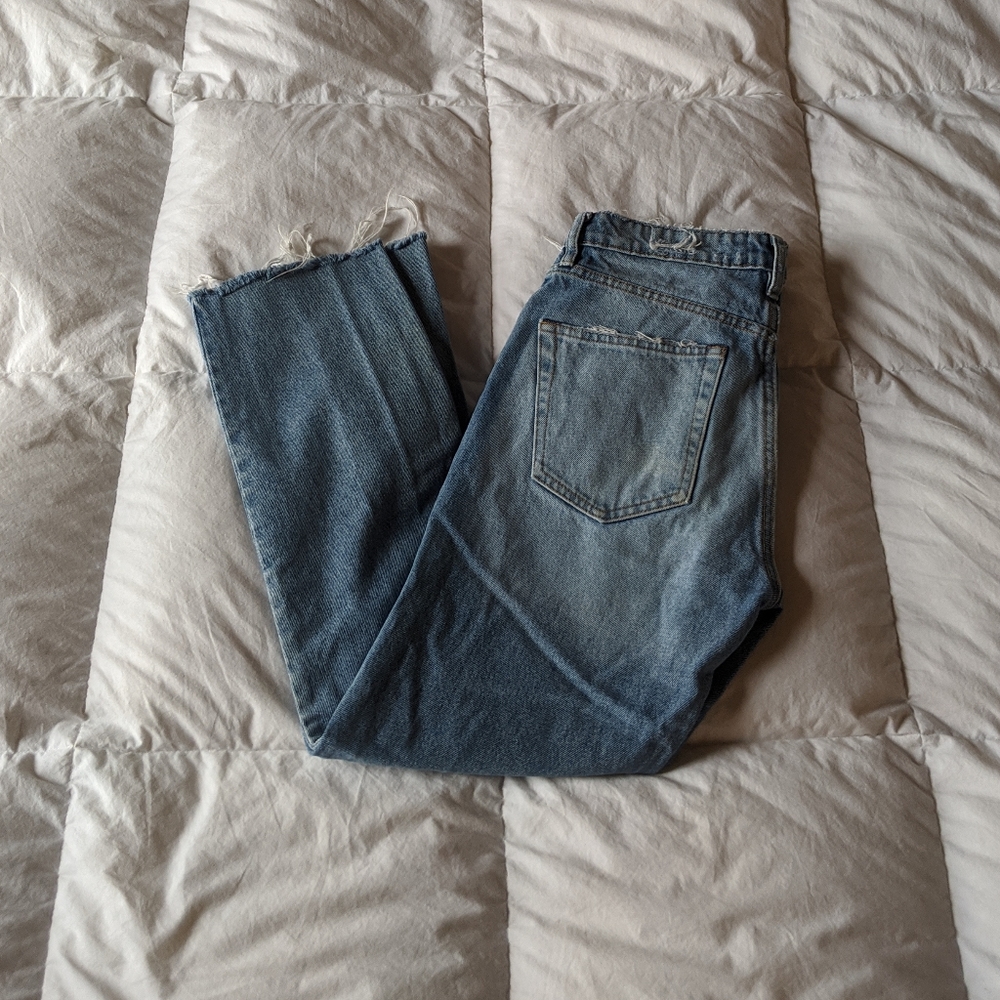 Zara straight leg jeans